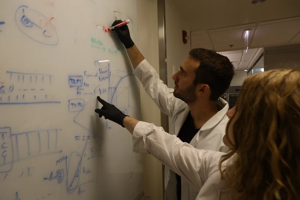 Oxum scientists developing glycan sequencing technology in the lab